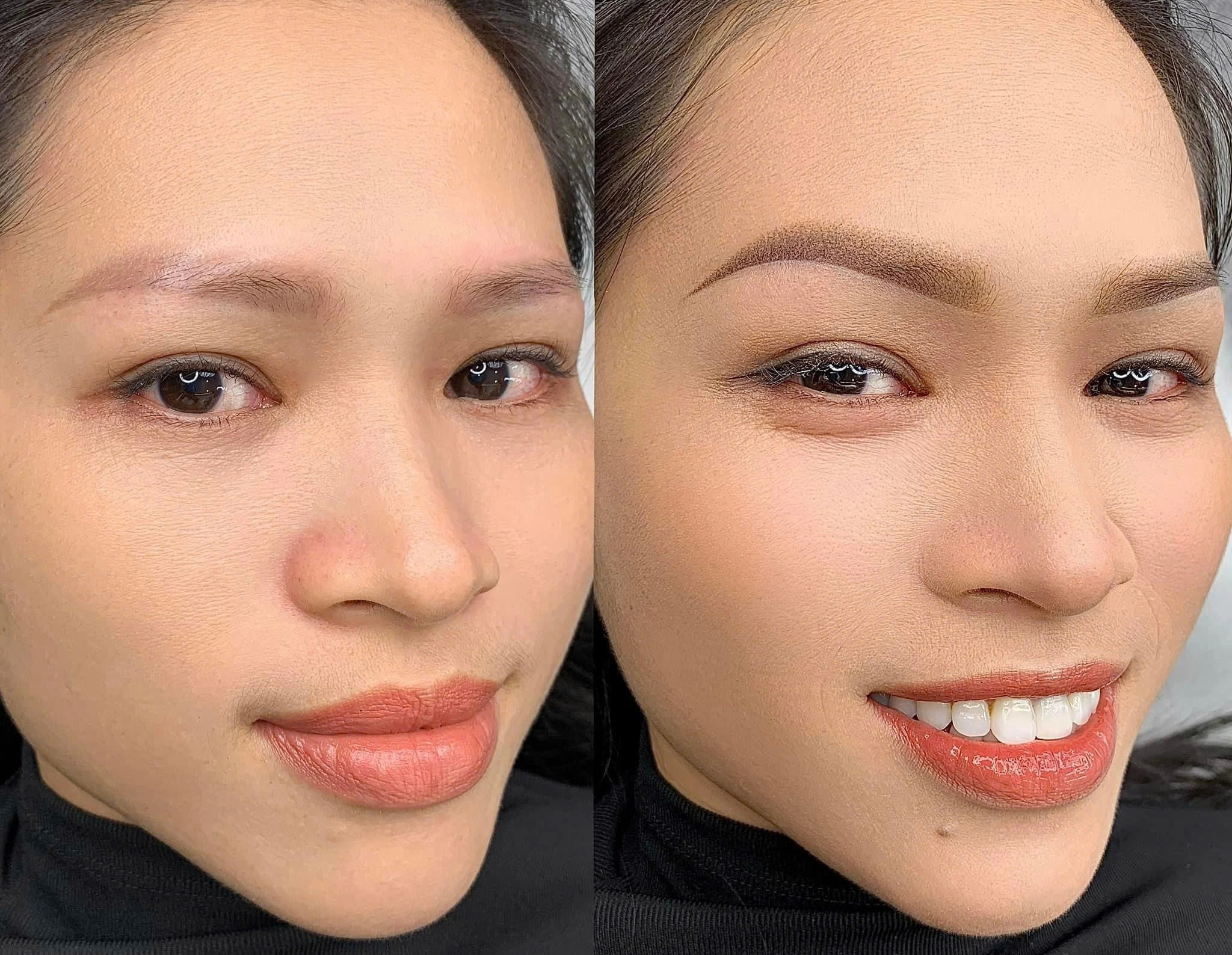 Phun mày Ombre góc ảnh 5