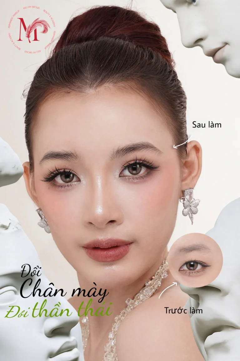 Video Chân mày sợi Douyin - Kieu My Brows